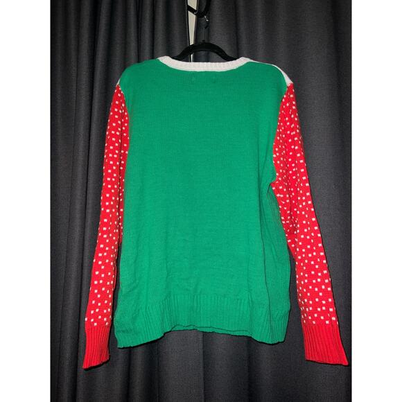 Ugly Christmas Sweater Xmas Size XL Spencer’s - Picture 3 of 3